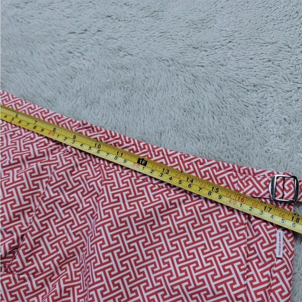 Red Geometric Pattern Bedding Set - Picture 2 of 7